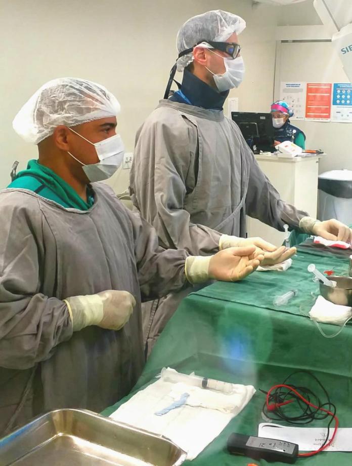 AVC: procedimento realizado AVC: procedimento realizado