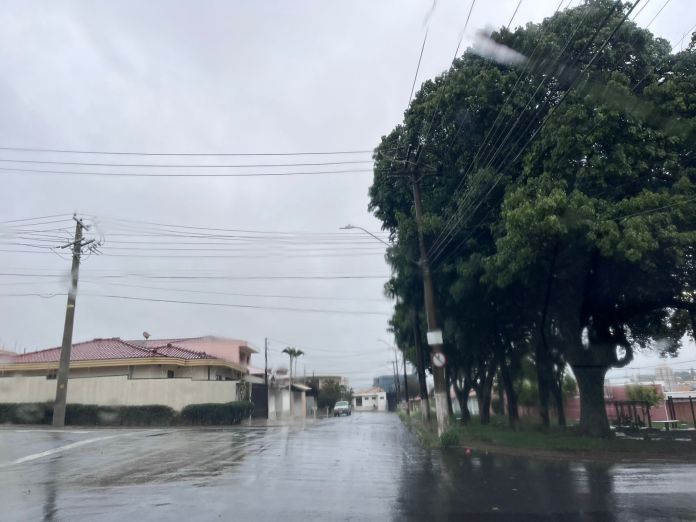 chuva tempo Chuva no final do ano