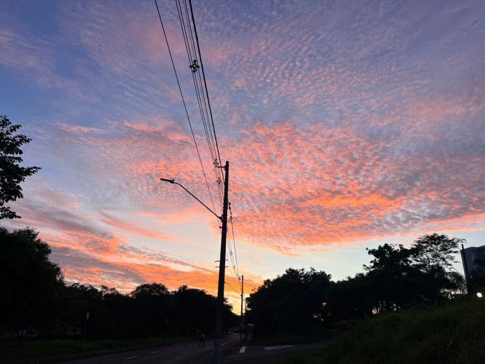 sao carlos tempo amanhecer Dia começou bonito