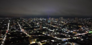 Em uma hora, choveu 21,5 mm em São Carlos