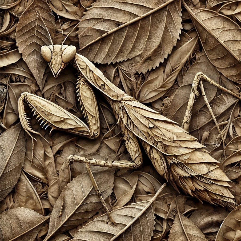 3 curiosidades sobre a camuflagem do louva-a-deus