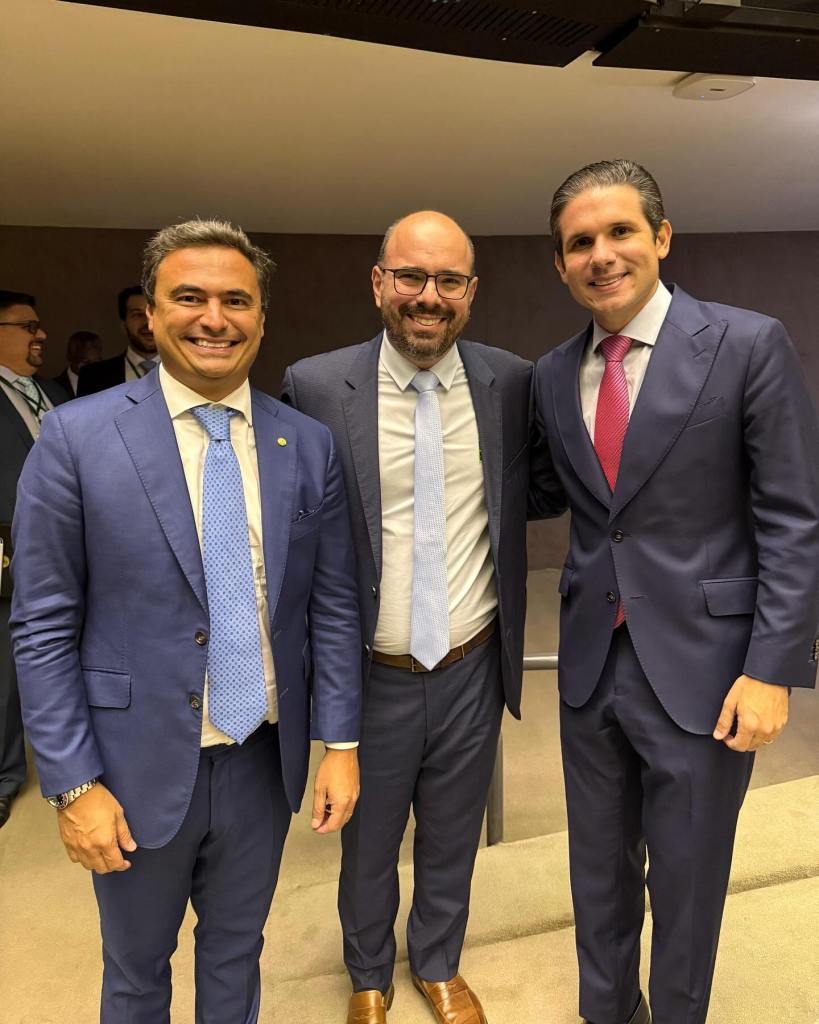 Maurício Neves, Netto Donato e Hugo Motta