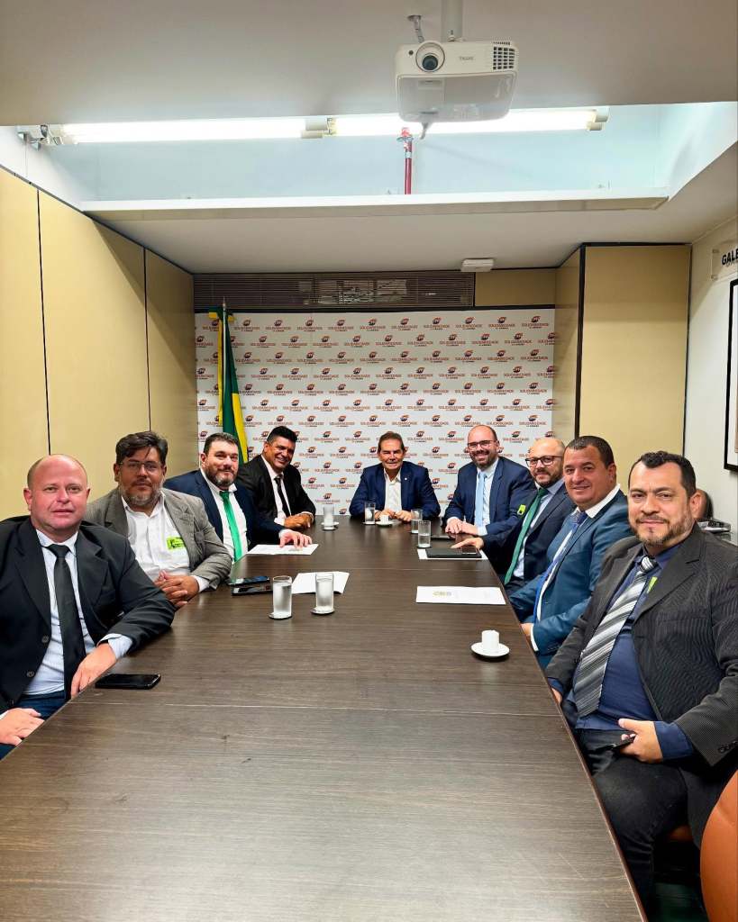 Netto Donato com o deputado Paulinho da Força 