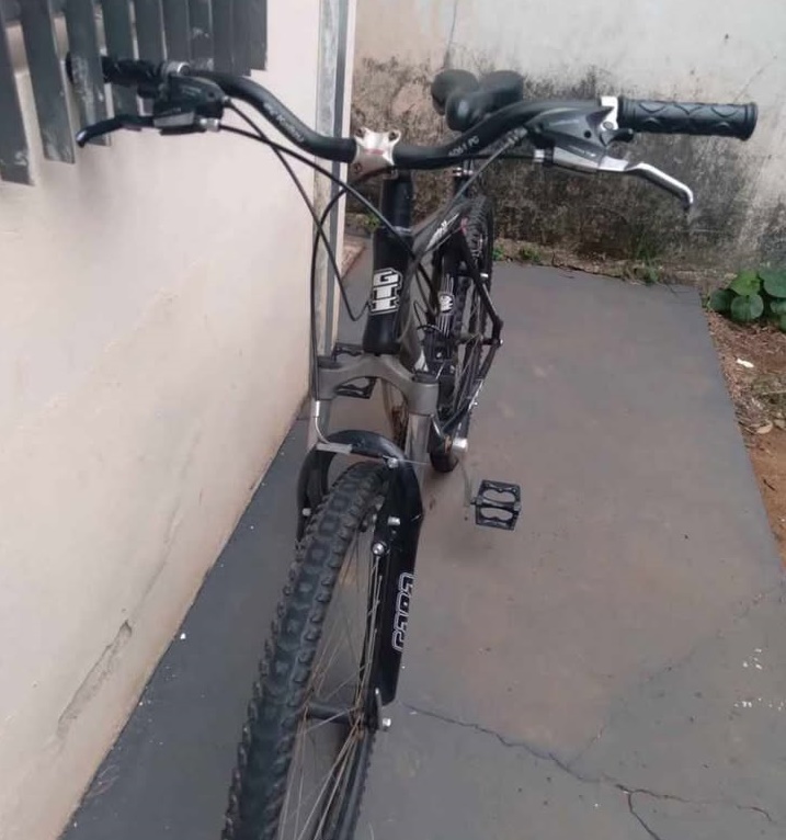 Bicicleta foi furtada