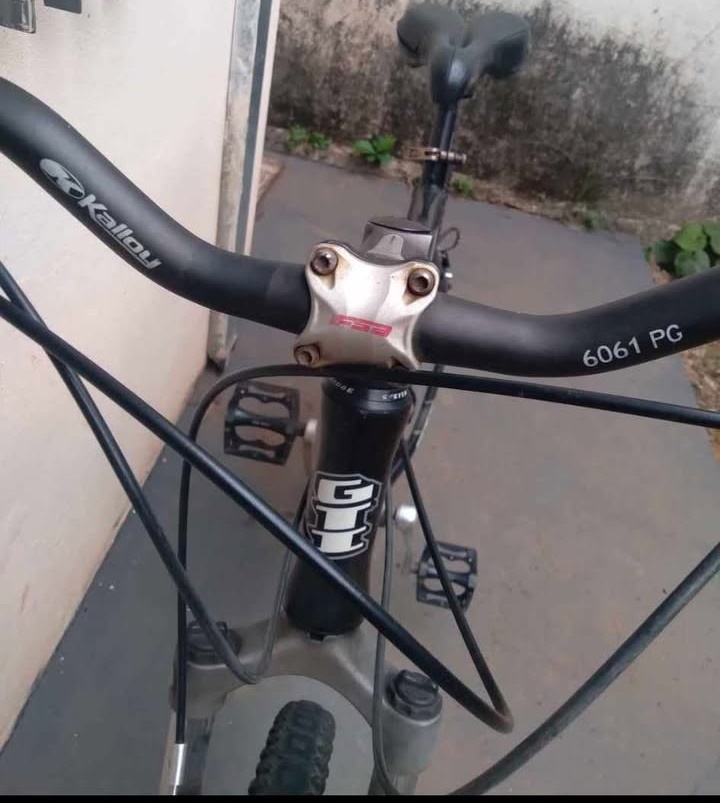 Bicicleta foi furtada