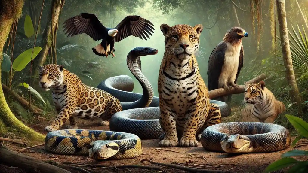 6 predadores mais temidos da fauna brasileira