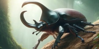 A força do besouro-rinoceronte na sobrevivência A força do besouro-rinoceronte na sobrevivência