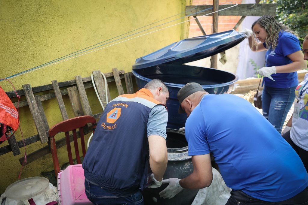 225 municípios paulistas já atingiram mais de 300 casos de dengue por 100 mil habitantes. Foto: Governo de SP