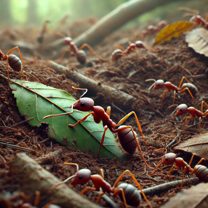 O que acontece quando uma formiga-saúva se perde