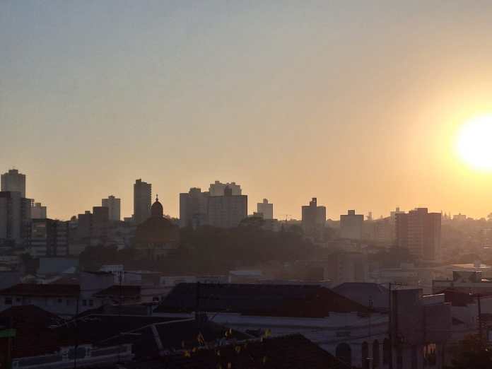 sao carlos tempo sol Onda de calor chegando