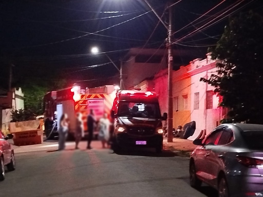 Incêndio no Centro