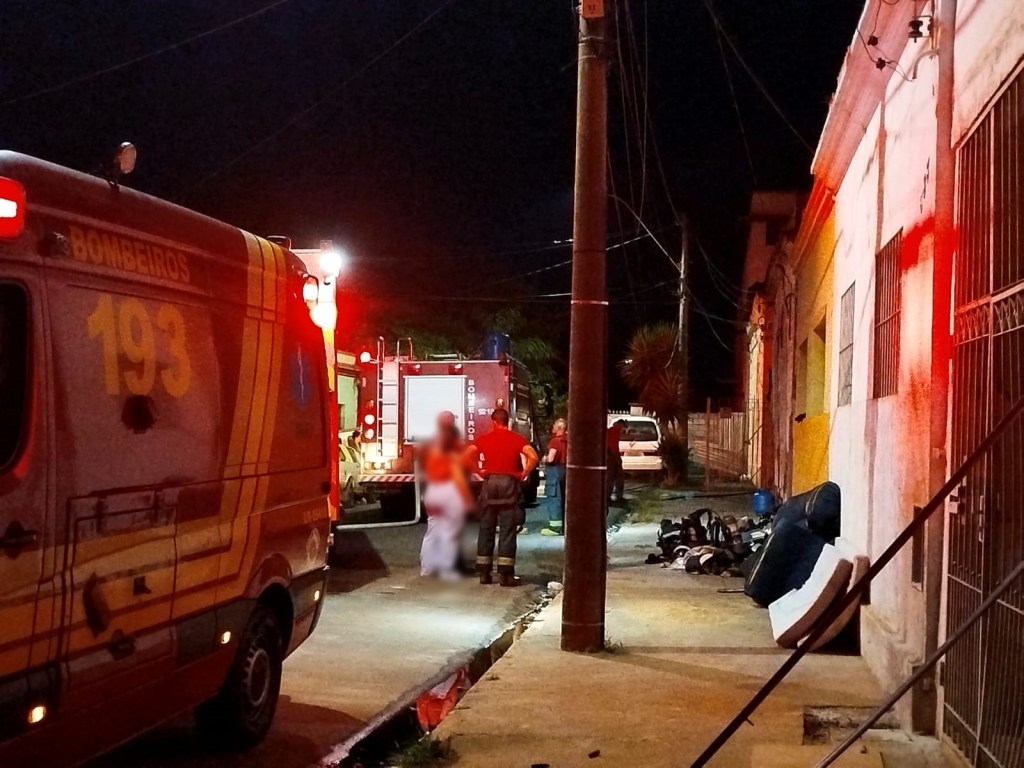 Incêndio no Centro
