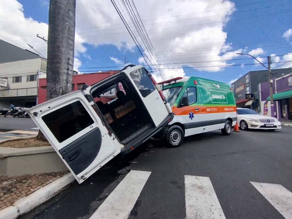 Acidente no Centro de São Carlos