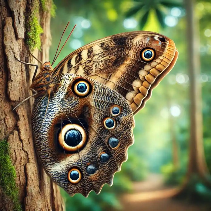 4 formas como a borboleta-olho-de-coruja se camufla (2) 4 formas como a borboleta-olho-de-coruja se camufla