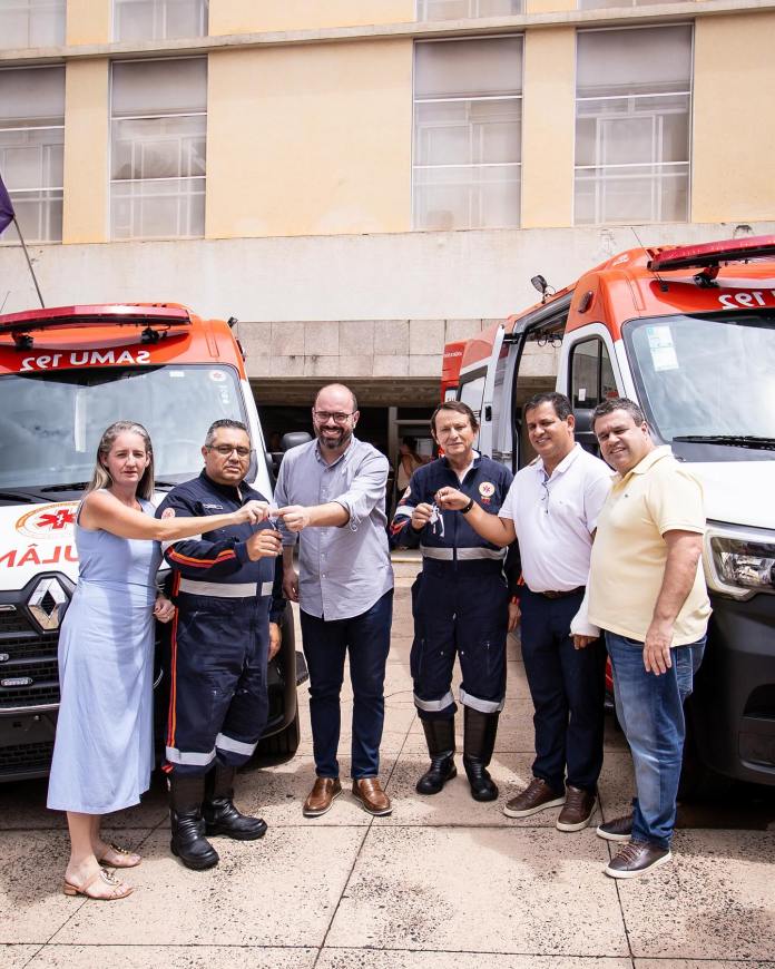 Samu tem novas ambulâncias Samu tem novas ambulâncias