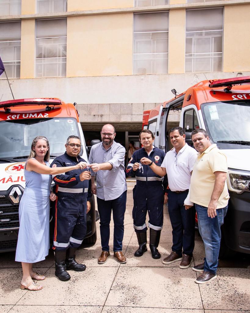 Samu tem novas ambulâncias