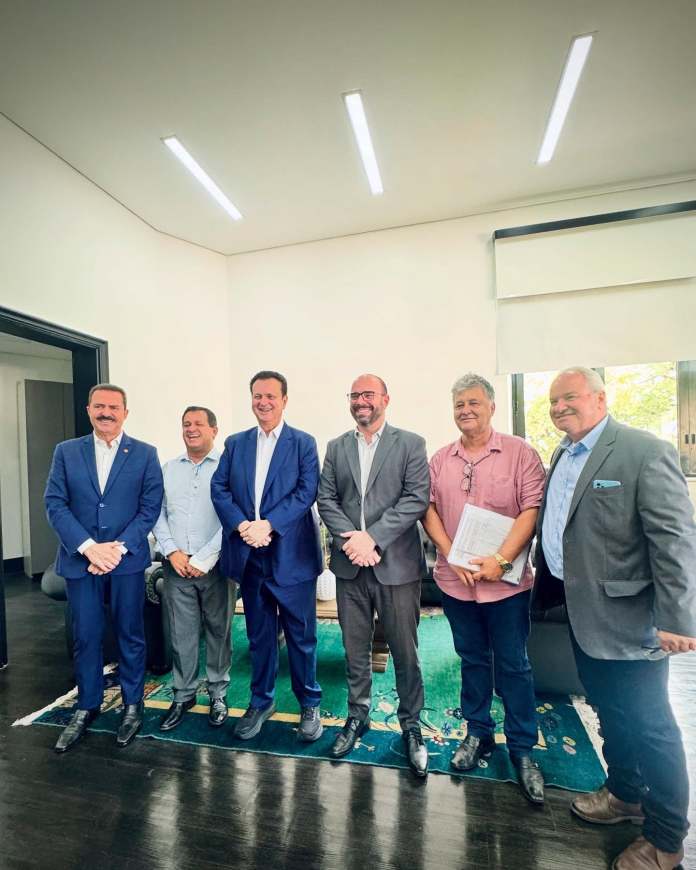 Netto se reuniu com Kassab Netto se reuniu com Kassab