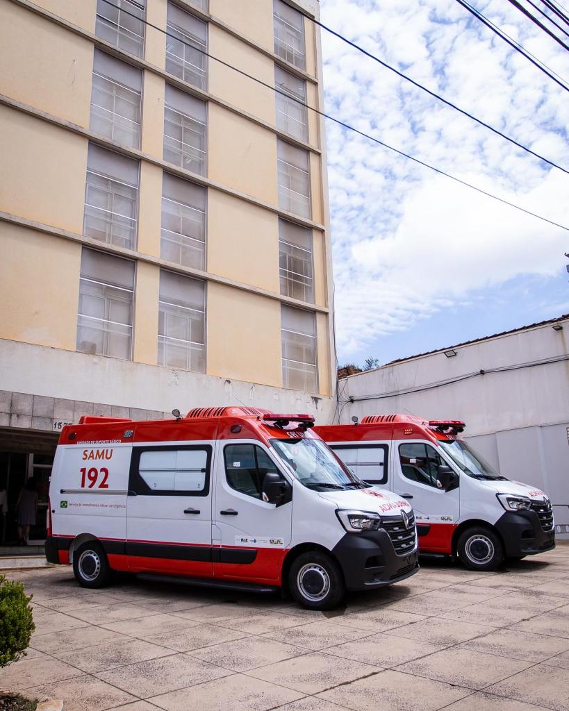 Samu tem novas ambulâncias