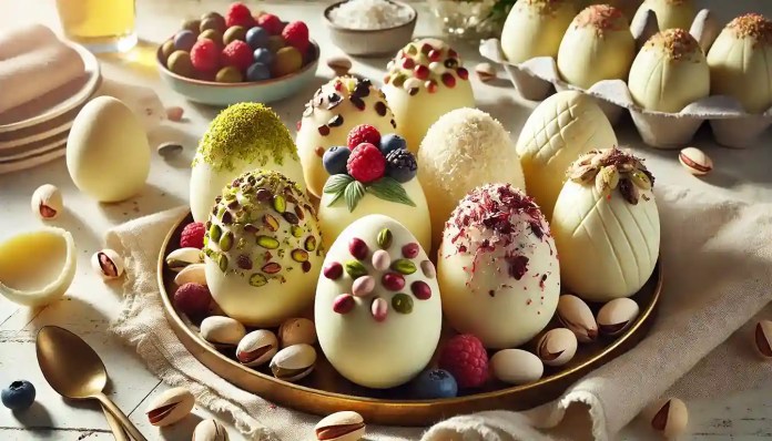 Chocolate branco combinações irresistíveis para a Páscoa