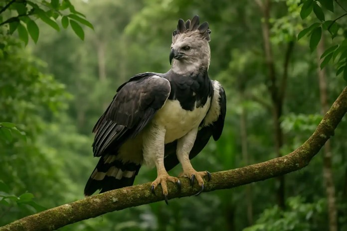 O gavião-real pode carregar presas pesadas O gavião-real pode carregar presas pesadas