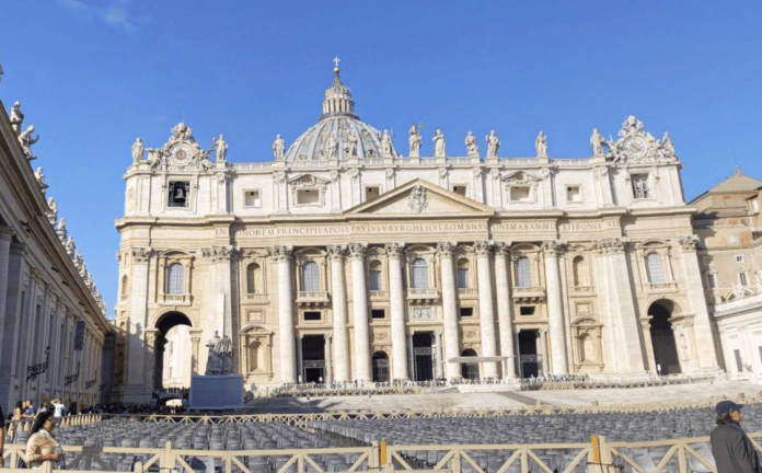 basilica de sao pedro Conclave começa no dia 7