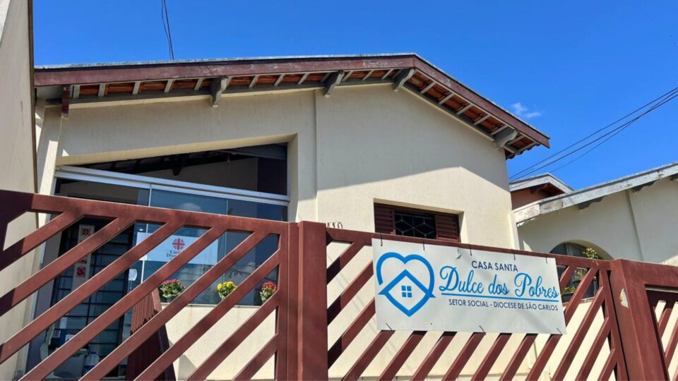 Casa Santa Dulce acolhe pessoas em situação de vulnerabilidade social