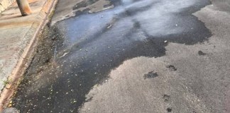 Moradores do Castelo Branco pedem reparos do SAAE para vazamento de água que persiste há 30 dias