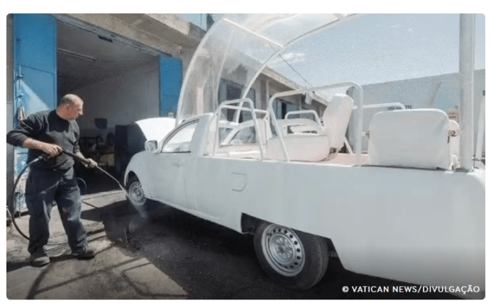 papamovel Papamóvel será transformado em unidade de saúde para crianças em Gaza