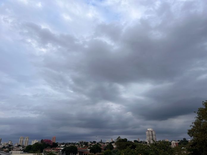 chuva tempo Chuvas fracas e frio chegando