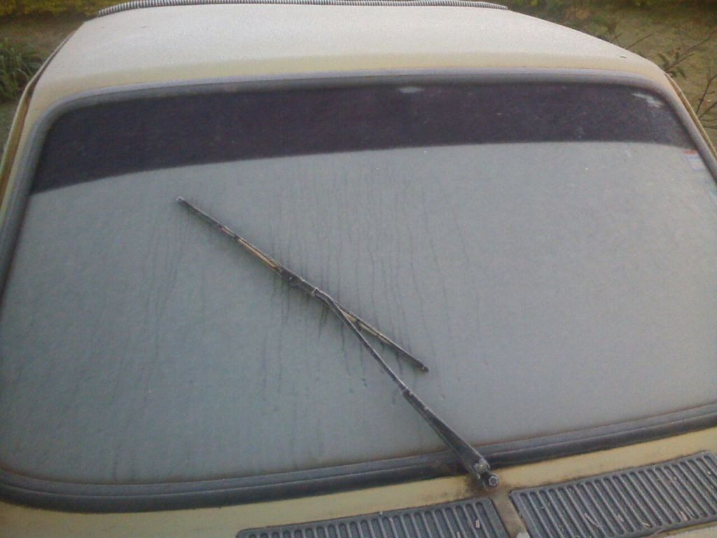 Geada em São Carlos