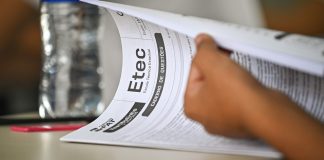 Prova do Vestibulinho das Etecs será realizada neste domingo (6)