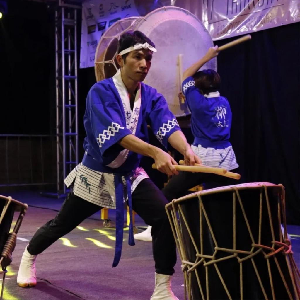 Festival de cultura japonesa em São Carlos