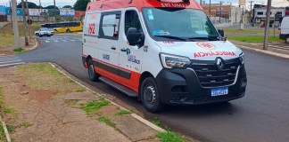 Grave acidente com motociclista na Praça Itália