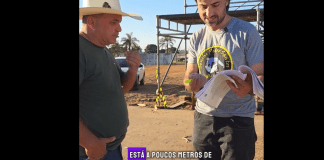 Diligência realizada em 01/08 na área onde deve acontecer o Rodeio Fest, em São Carlos.