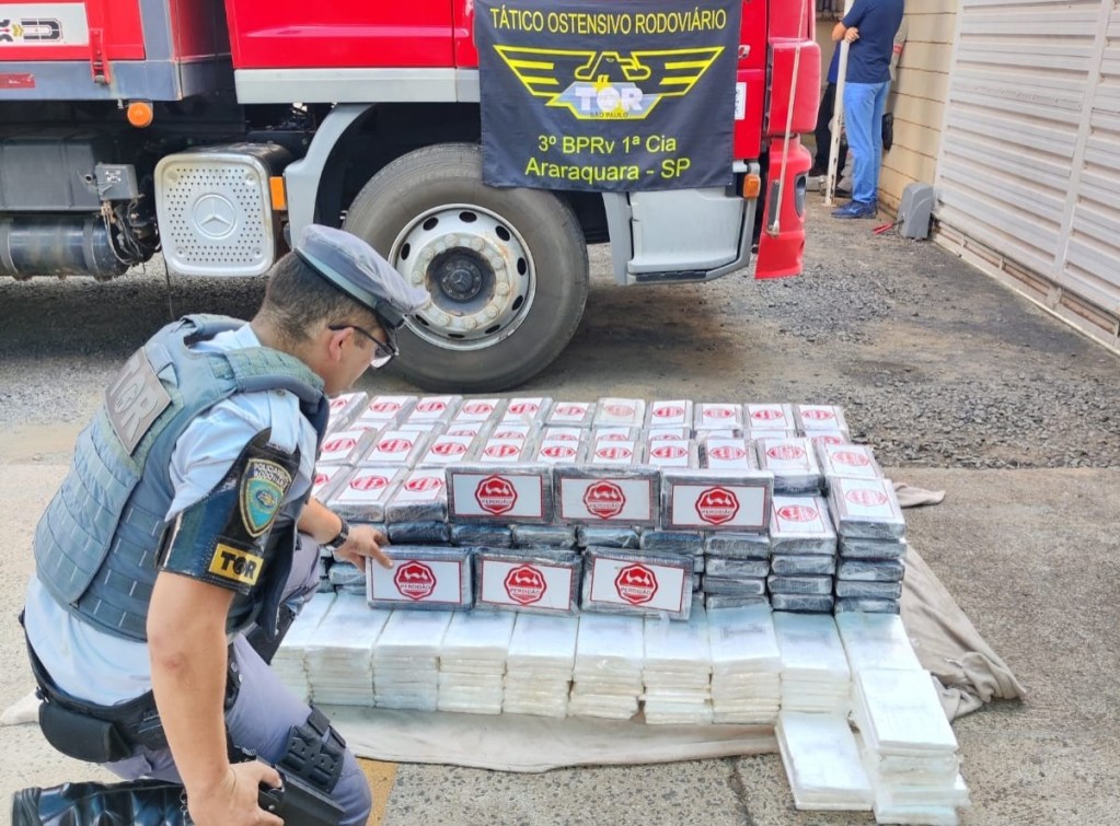 Cocaína avaliada em R$ 6 milhões