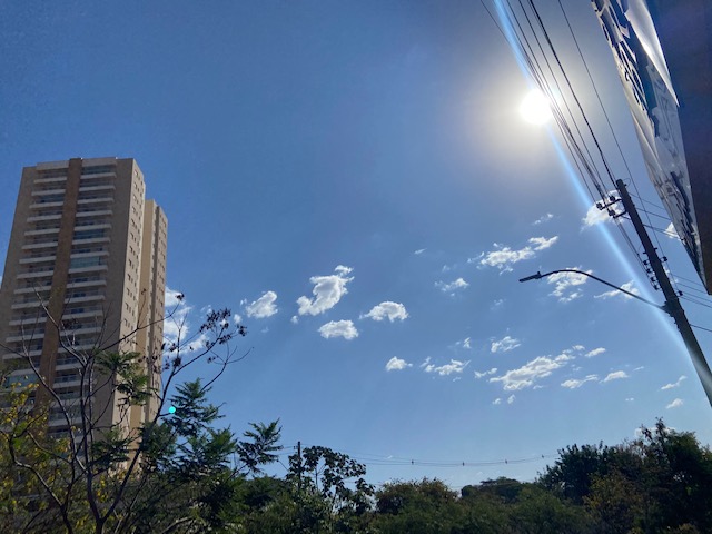Calor chegando em São Carlos