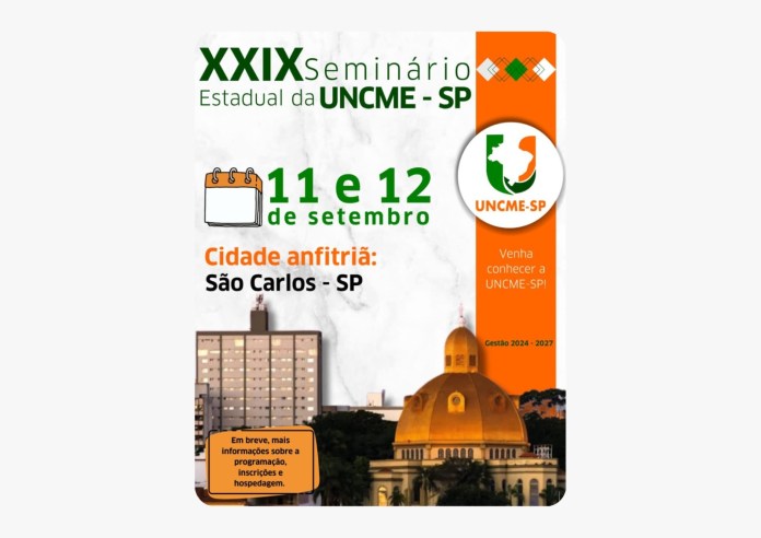 UNCME: São Carlos sediará Seminário do Conselhos de Municipai de Educação