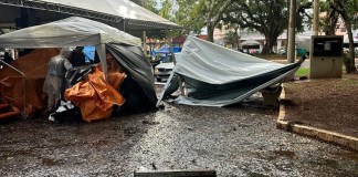 Força aos comerciantes atingidos pelas chuvas na Festa do Milho
