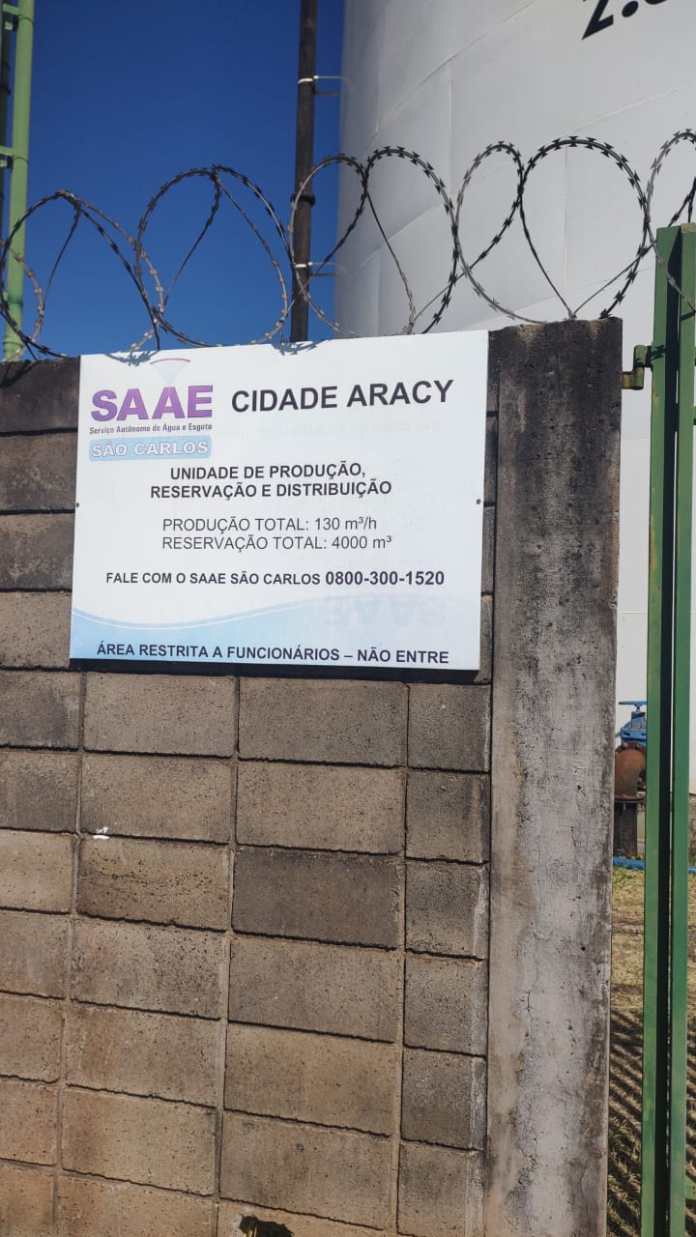 SAAE troca bomba no Aracy e 8 bairros podem ter problemas no abastecimento de água SAAE troca bomba no Aracy e 8 bairros podem ter problemas no abastecimento de água