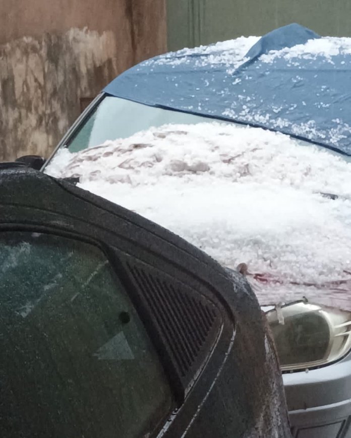Granizo em São Manuel Granizo em São Manuel