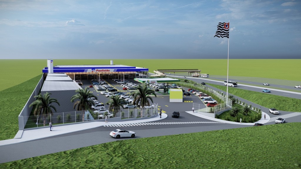 Projeção de como ficará o Paulistão