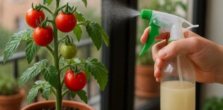 Alho com detergente no pé de tomate cereja: o spray que espanta pulgões e devolve vigor aos ramos Alho com detergente no pé de tomate cereja o spray que espanta pulgões e devolve vigor aos ramos