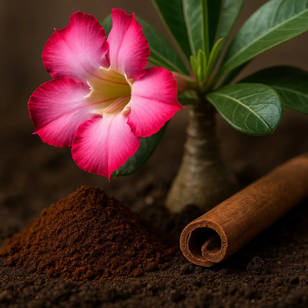 Café + canela na Rosa do Deserto