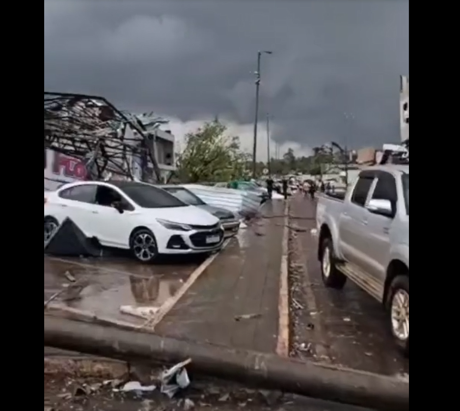Tornado no Paraná