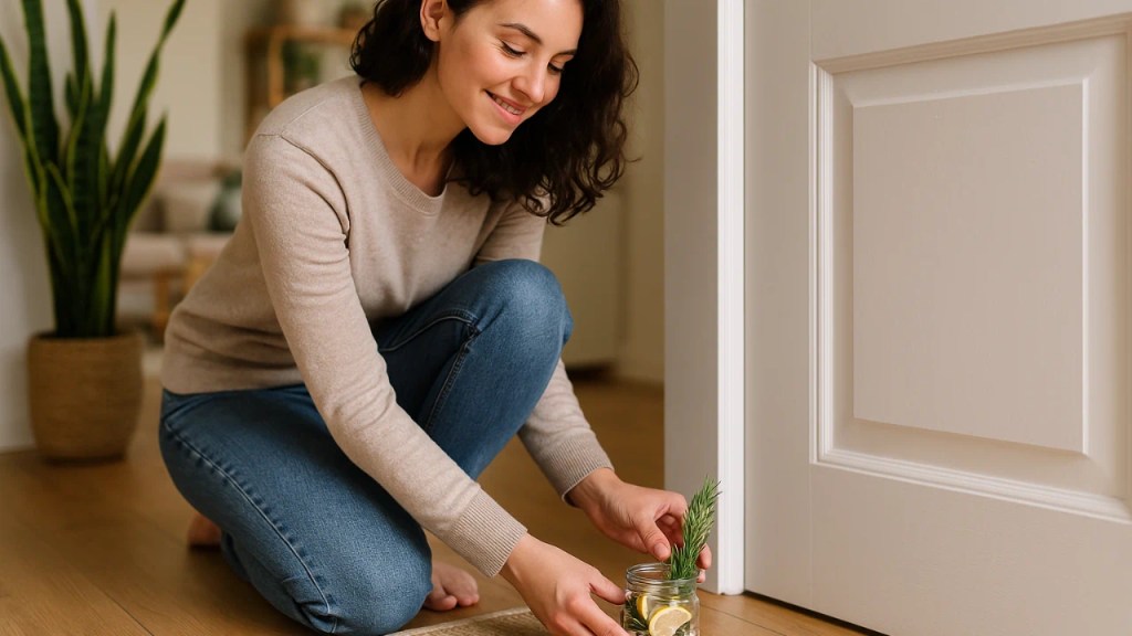 Coloque essa combinação na porta de entrada para afastar visitas indesejadas