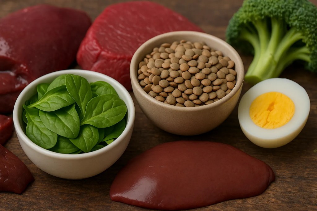 Como combinar alimentos que melhoram a absorção de ferro e ajudam no combate à fadiga diária