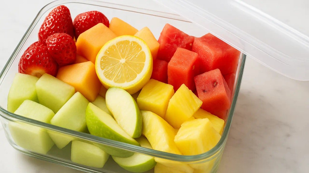 Descubra como conservar frutas cortadas por até 5 dias com uma única solução