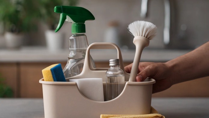 Descubra como montar um kit de limpeza semanal com apenas 5 itens