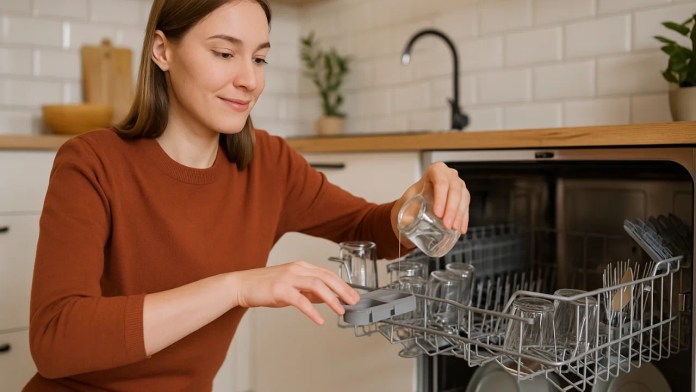 Descubra como usar vinagre na lava-louças para potencializar a limpeza Descubra como usar vinagre na lava-louças para potencializar a limpeza