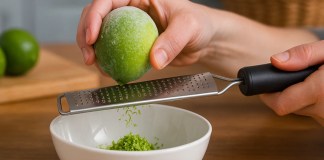 Essa dica do limão congelado resolve 3 problemas de uma vez só na cozinha